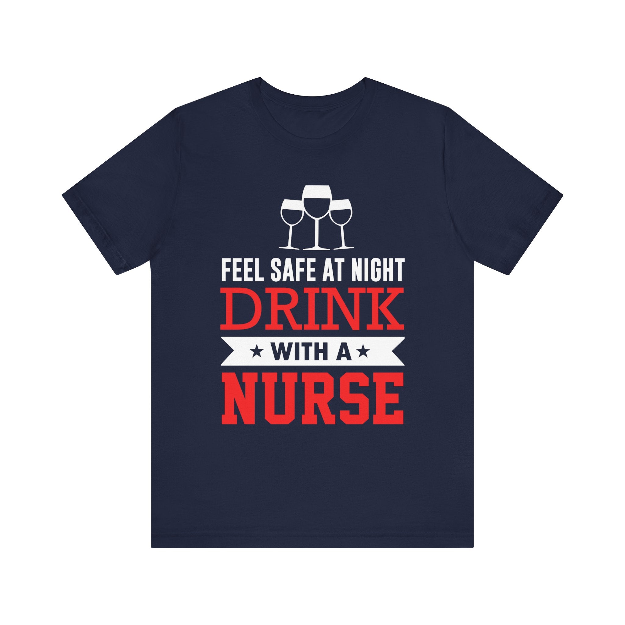 Sentez-vous en sécurité la nuit, buvez un tee-shirt unisexe 