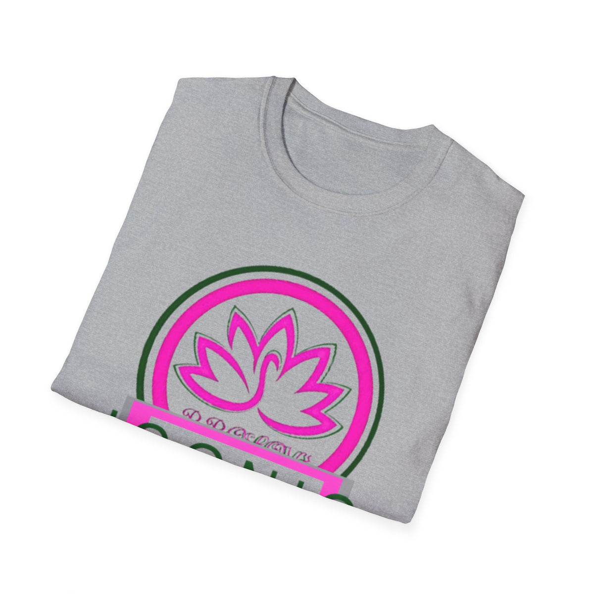 Iconic Lotus Graphic Unisex Softstyle T-Shirt