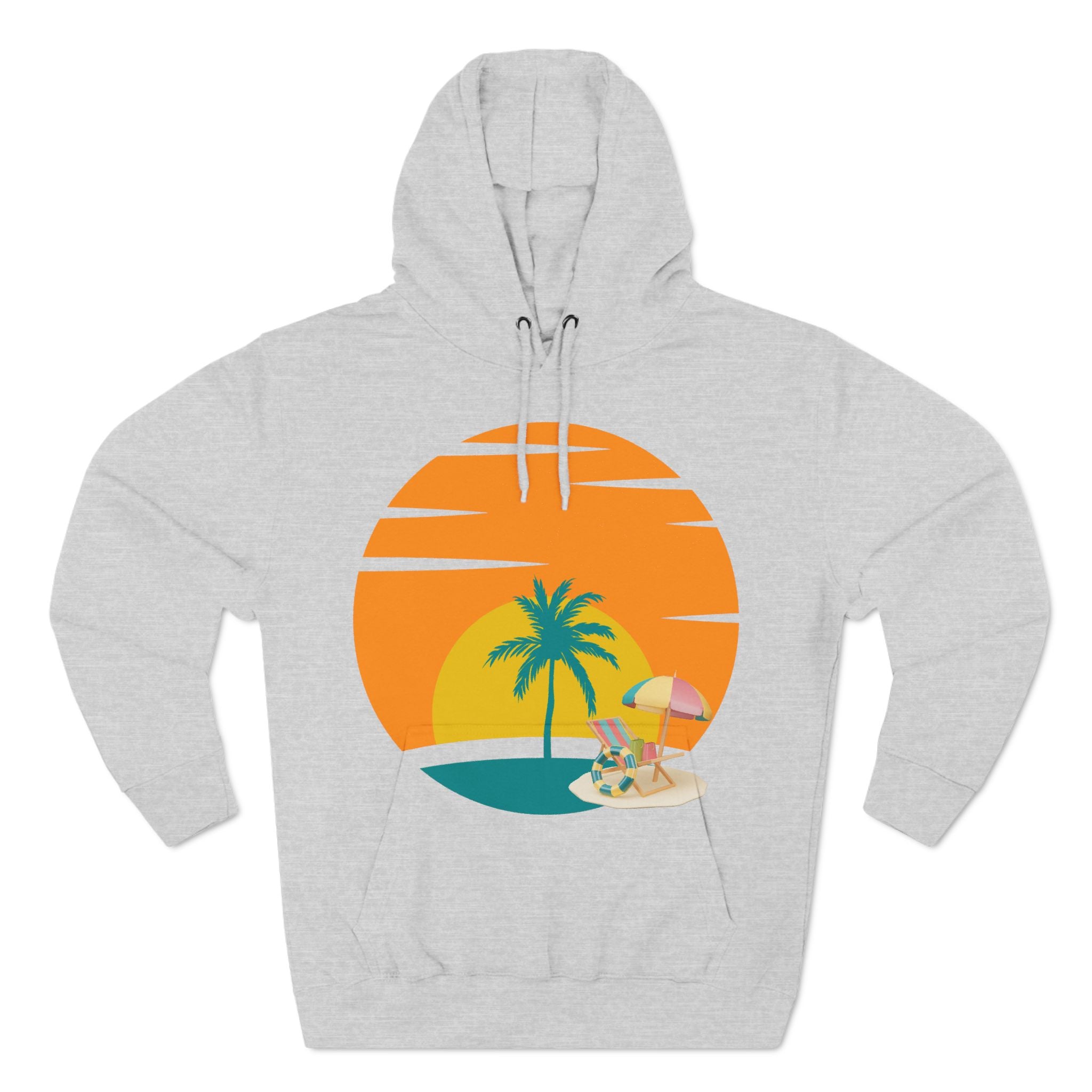 Fleece Hoodie - 'iland' Design