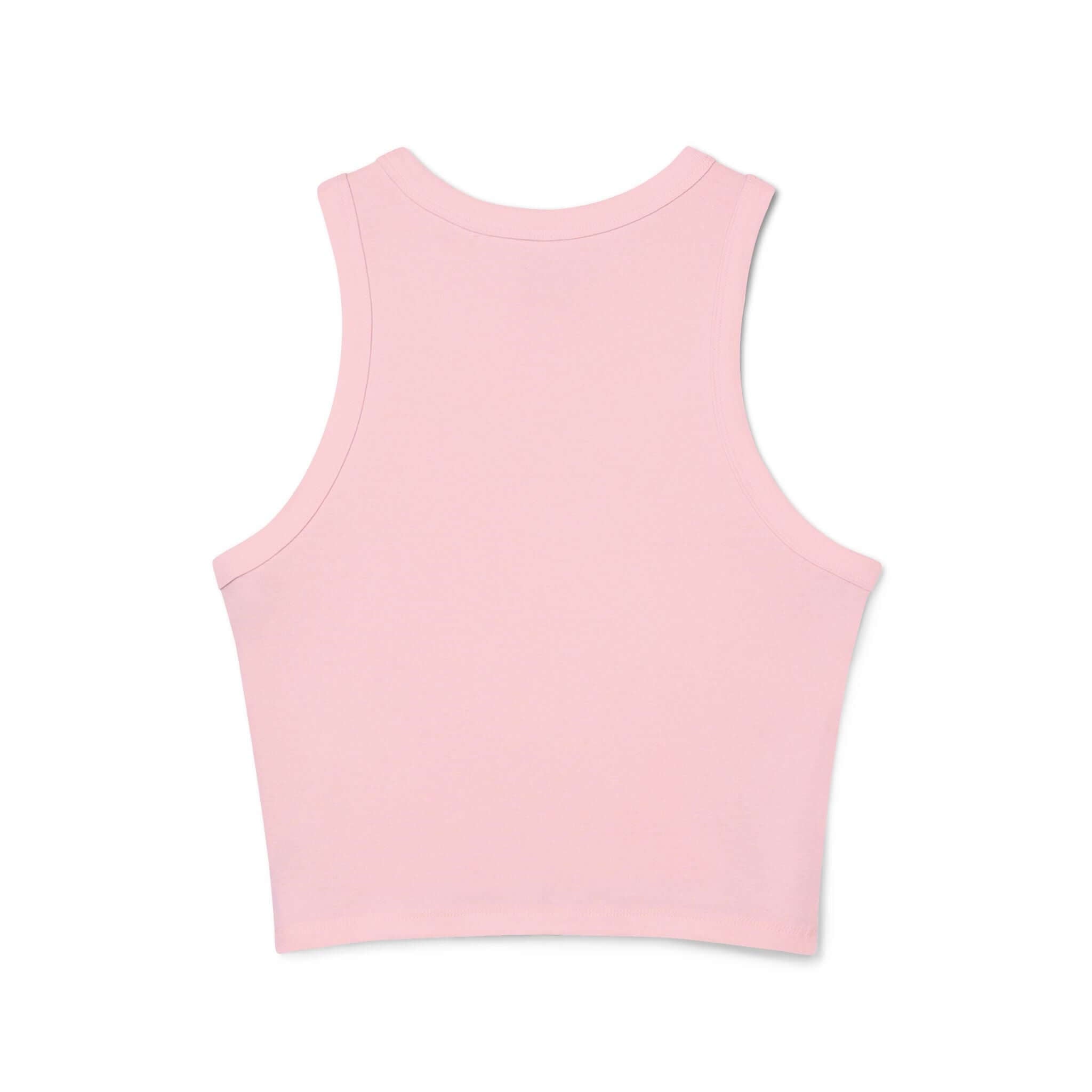 Tank Top Happy Holiday Women's Micro Rib Racer