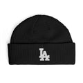 LA Cap Cuff Beanie — Los Angeles Logo Knit Hat