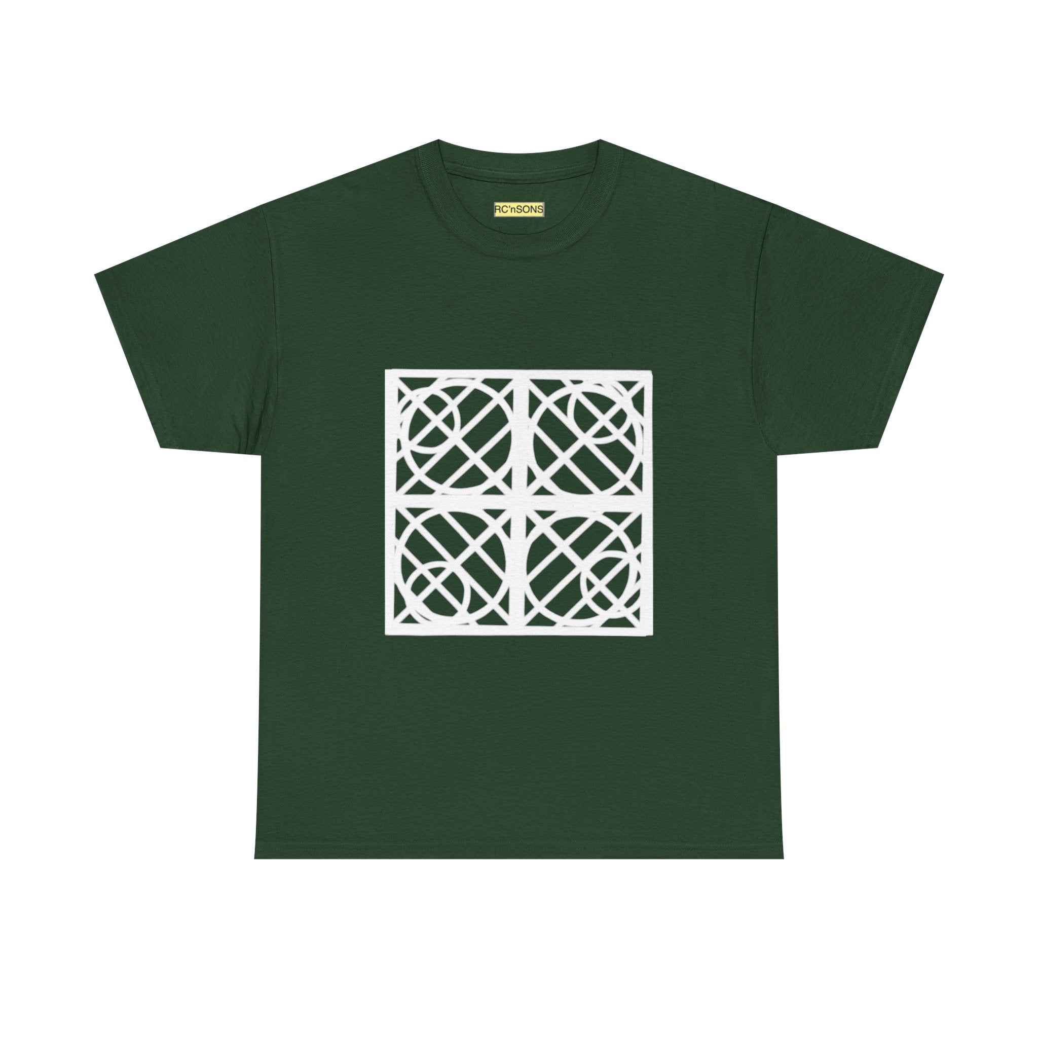 Modern Graphic Tee, Minimalist Cotton Shirt, Casual Unisex Top, Art-Inspired Clothing, Everyday Wear, Gift for Art Lovers Printify