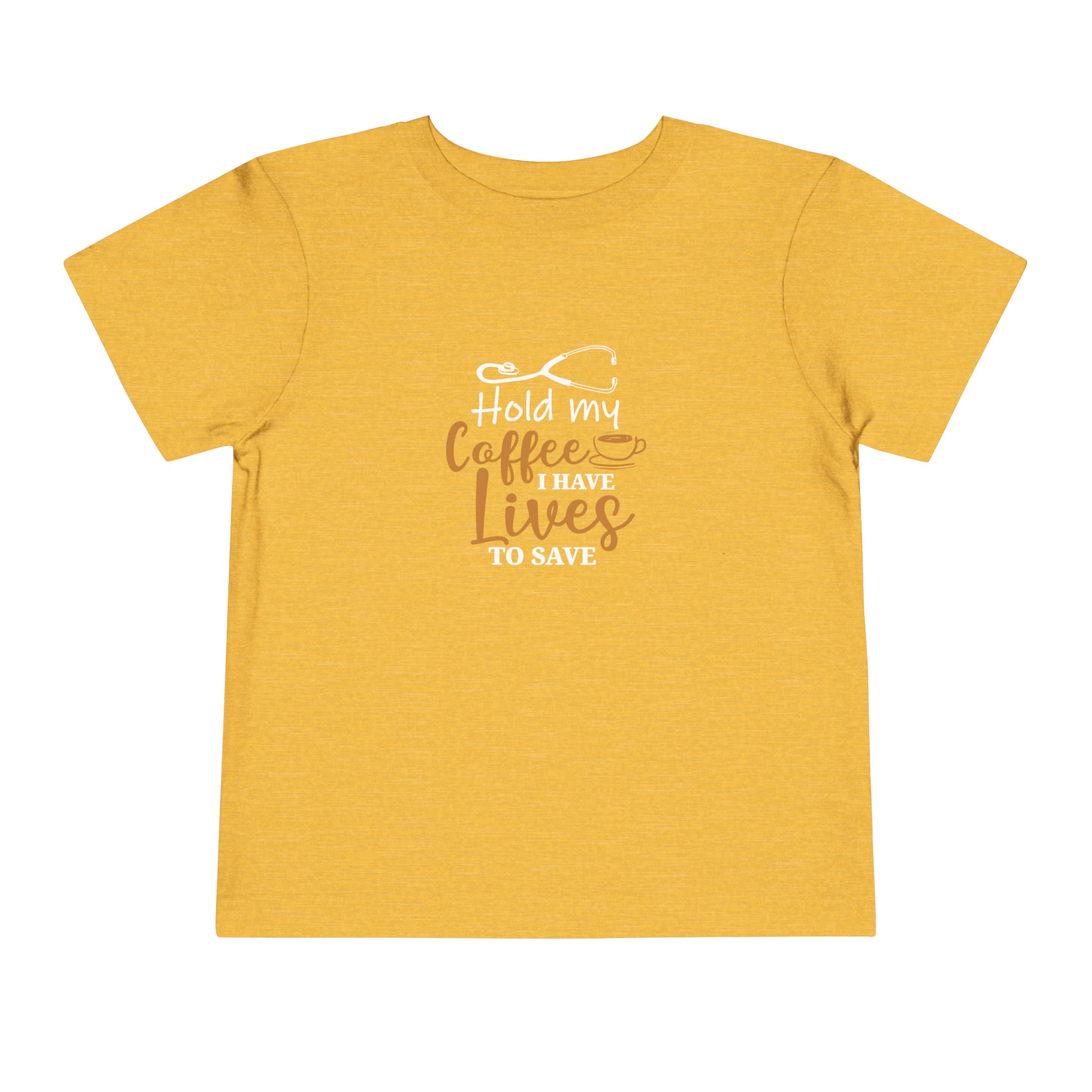T-shirt pour tout-petits Hold My Coffee 