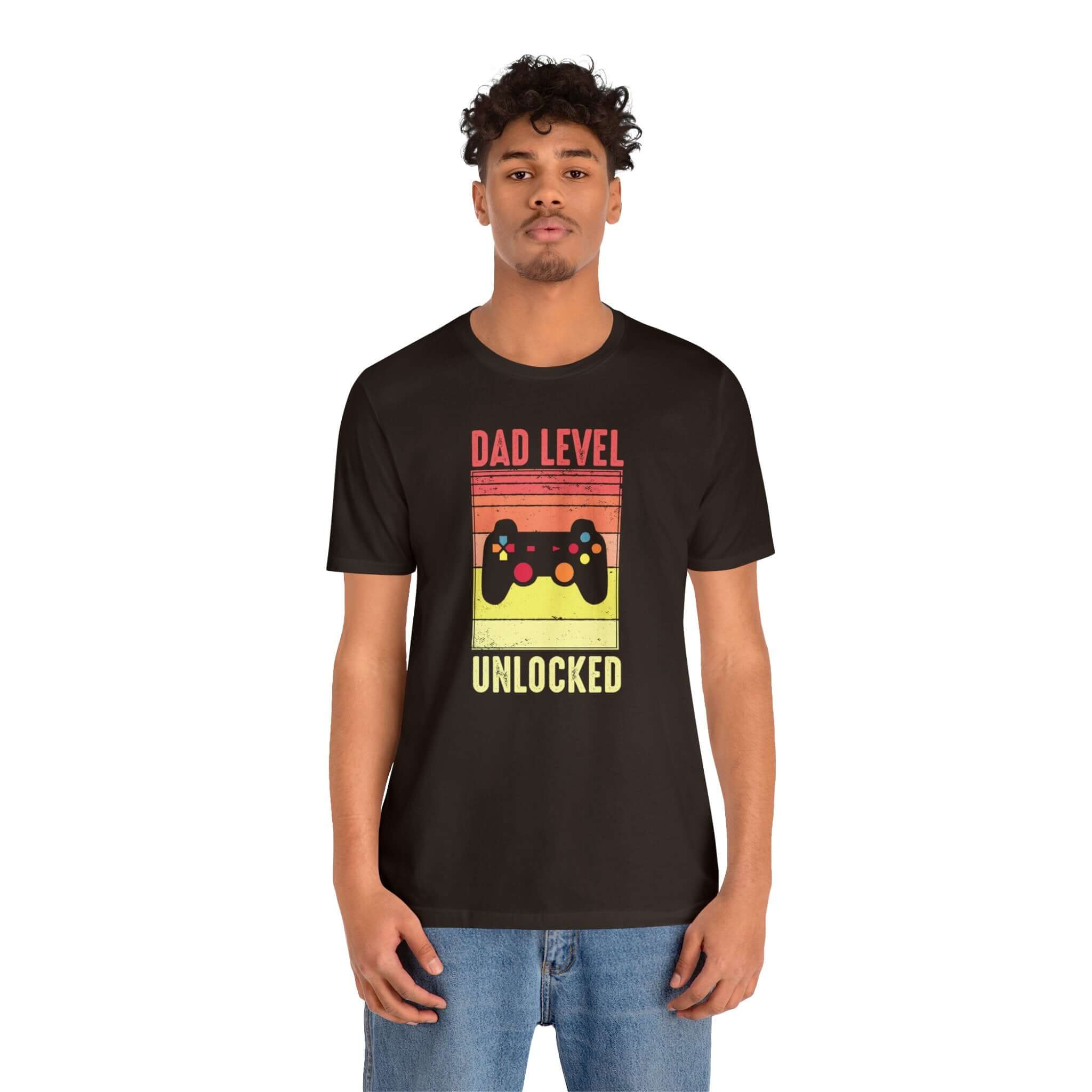 Dad Level Unlocked Unisex Tee - RC’nSONS
