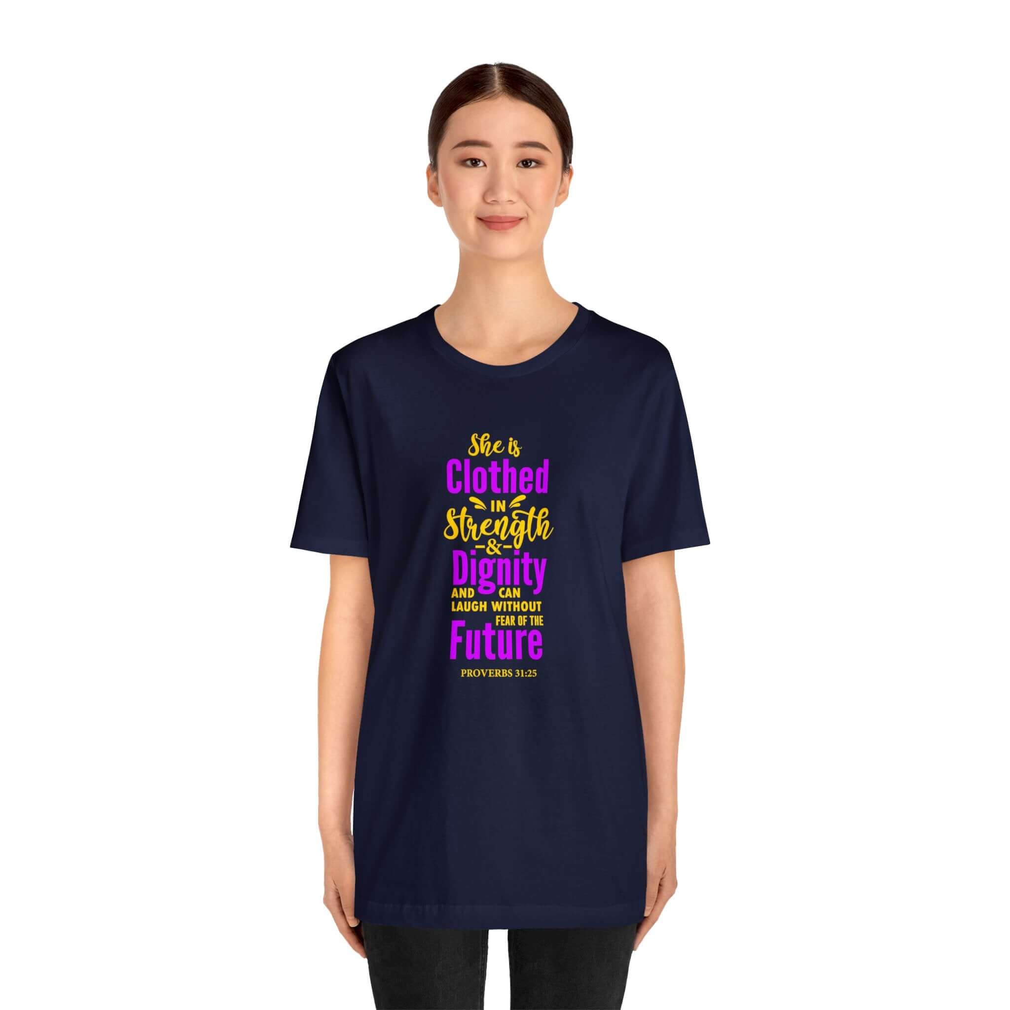 She Is Clothed In Strength Unisex Tee - RC’nSONS