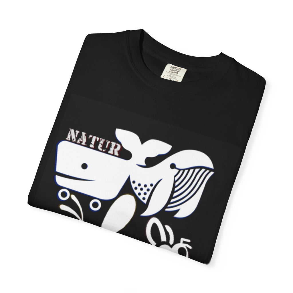 Nature-Inspired Unisex Garment-Dyed T-shirt | Eco-Friendly Tee, Perfect Gift for Nature Lovers, Casual Wear, Outdoor Activities, Earth Day