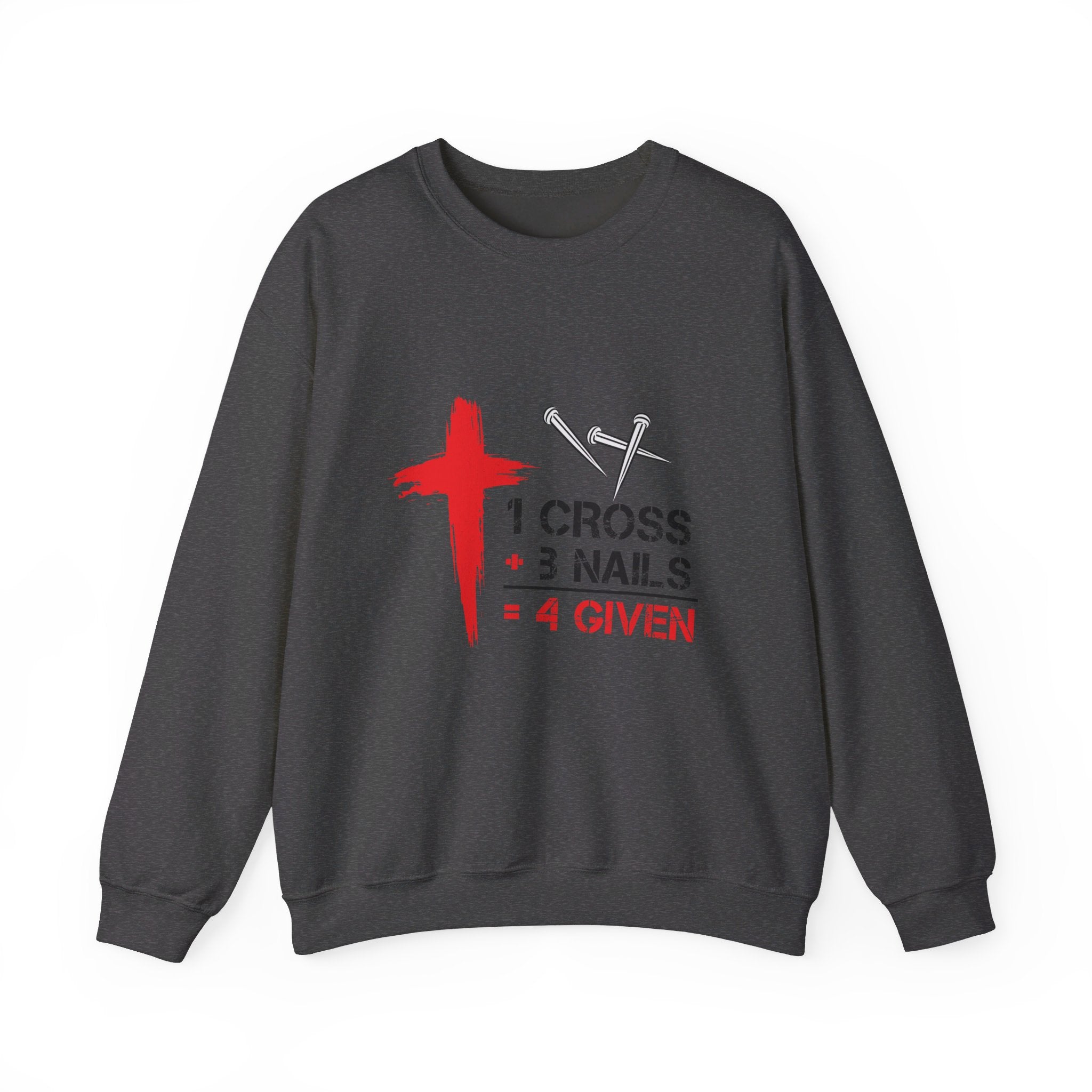 1 Croix 3 Ongles 4 Étant donné Sweat-shirt unisexe 