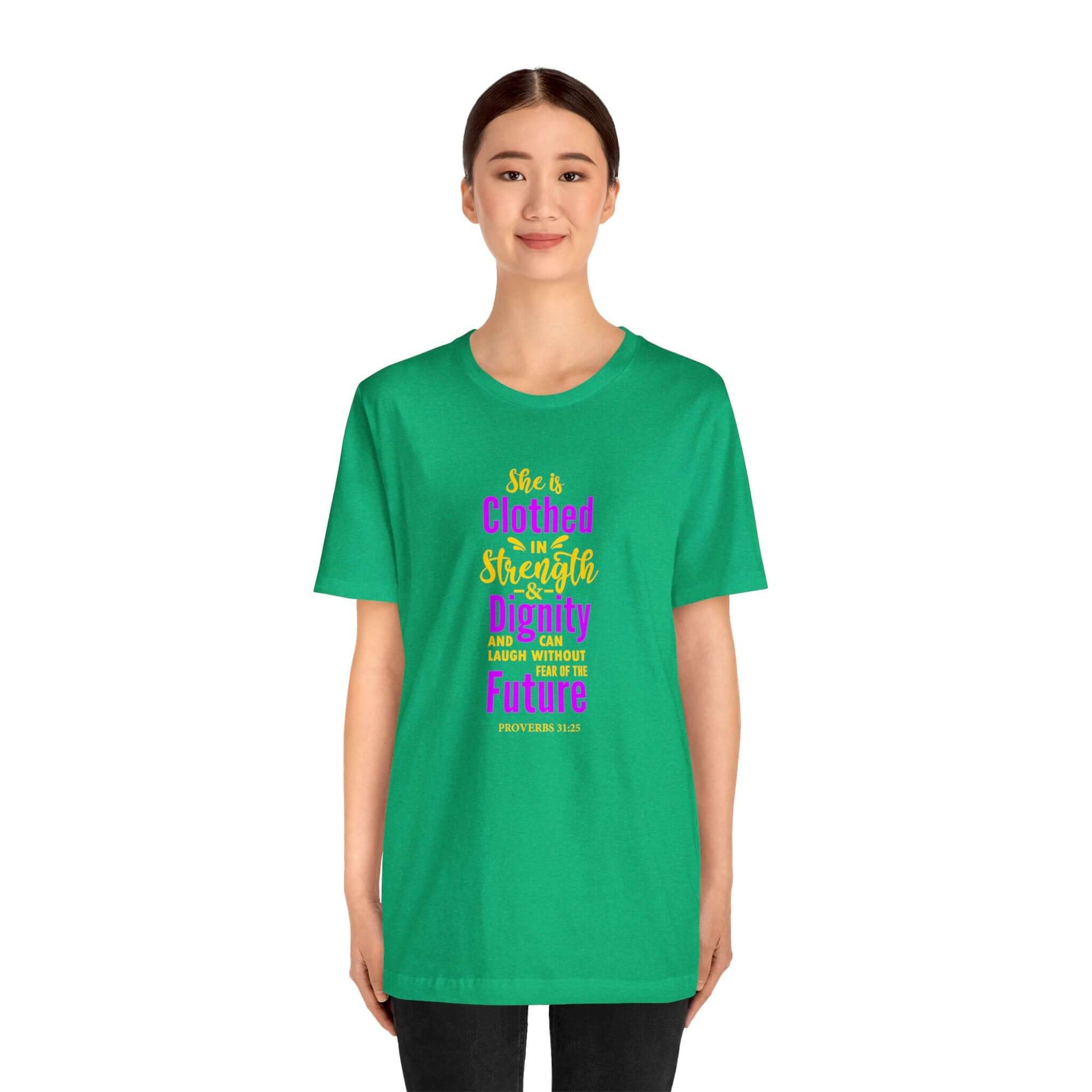 She Is Clothed In Strength Unisex Tee - RC’nSONS