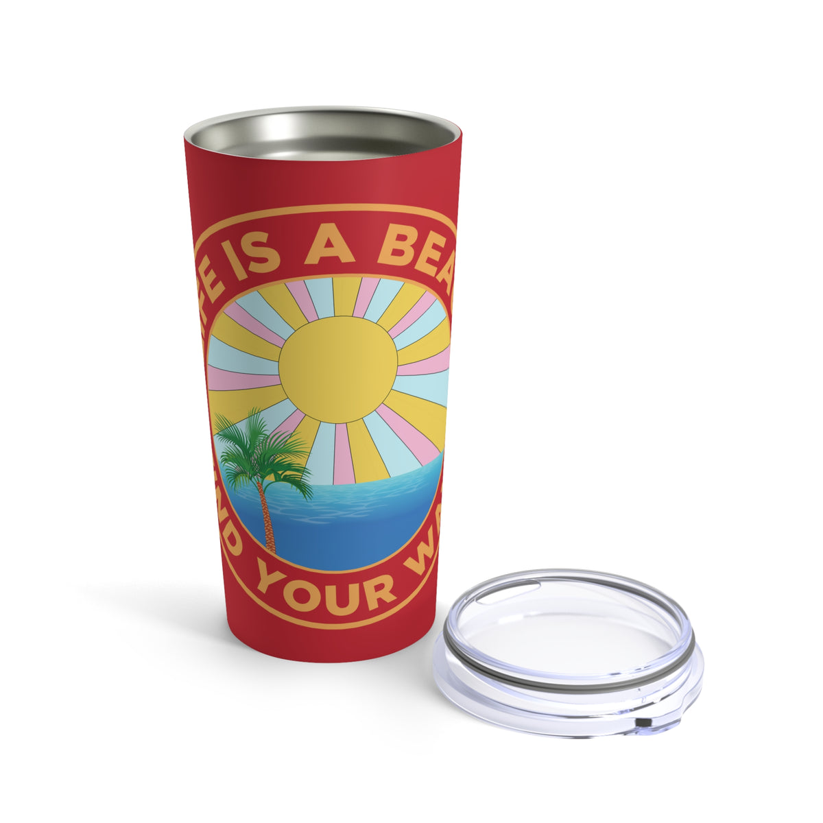 Life Is A Beach Bottle