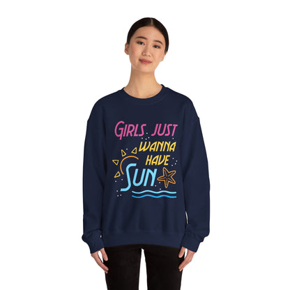 Les filles veulent juste avoir le sweat-shirt unisexe Sun 