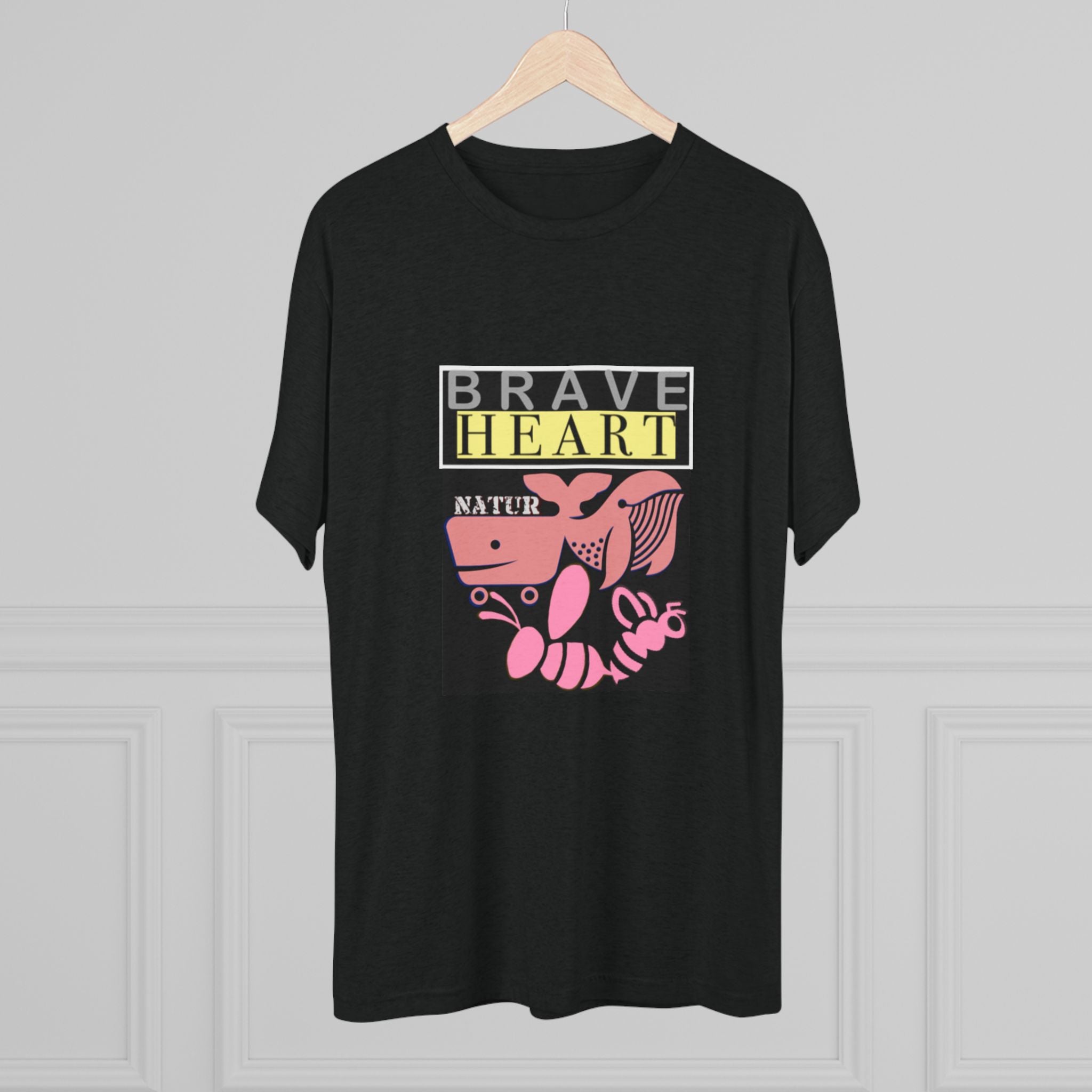 Brave Heart Tri-Blend Unisex T-Shirt