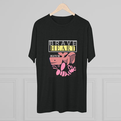 Brave Heart Tri-Blend Unisex T-Shirt