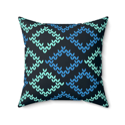 Spun Polyester Square Pillow