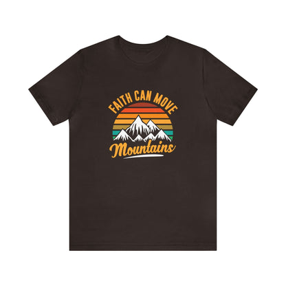 Faith Can Move Mountains Unisex Tee - RC’nSONS