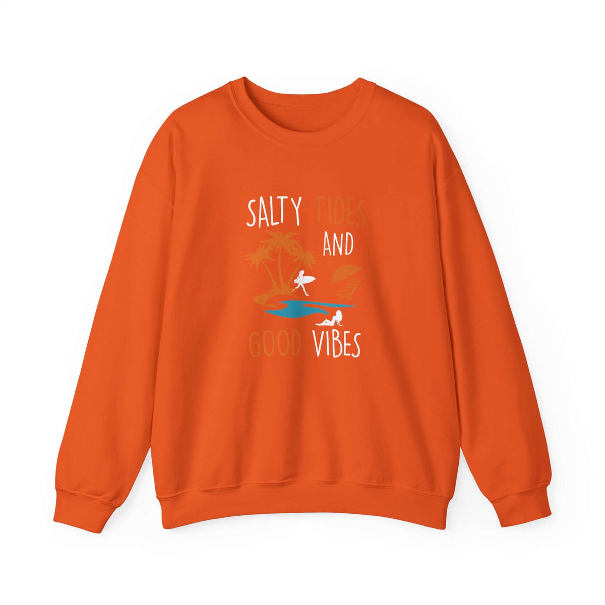 Salty Tides And Good Vibes Unisex Sweatshirt - RC’nSONS