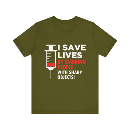 Je sauve des vies Tee unisexe 