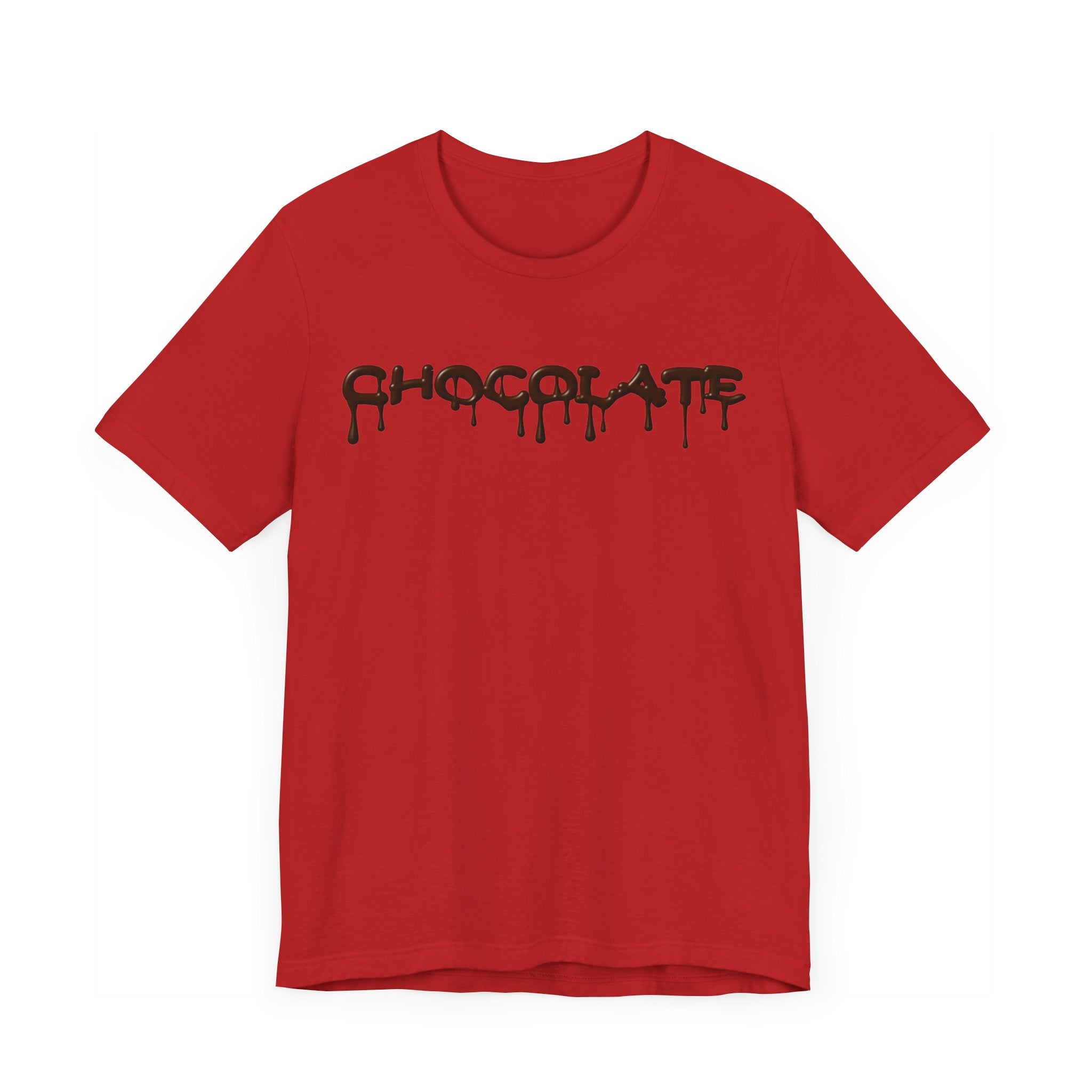 Unisex Jersey Short Sleeve Chocolate Tee
