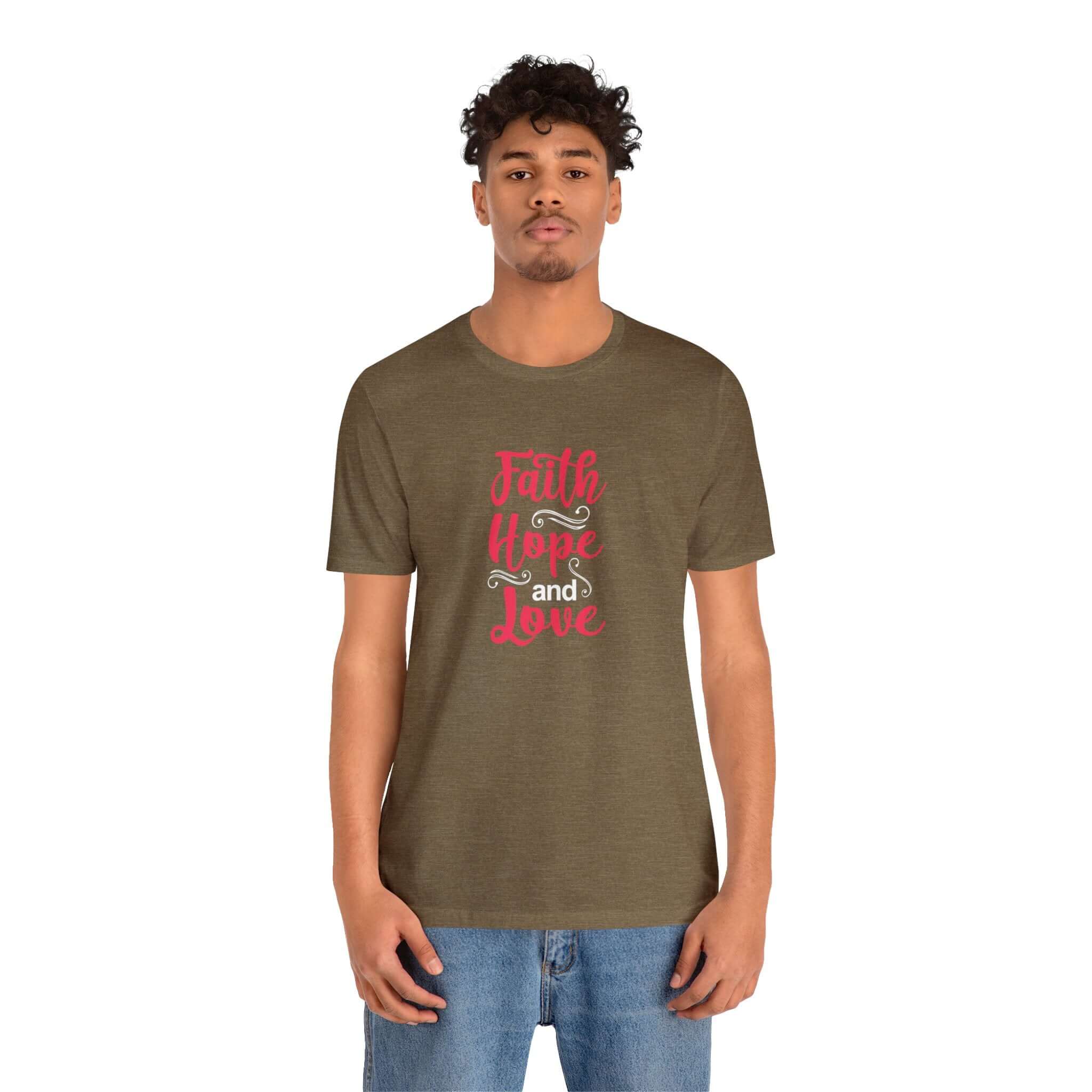Faith Hope And Love Unisex Tee - RC’nSONS