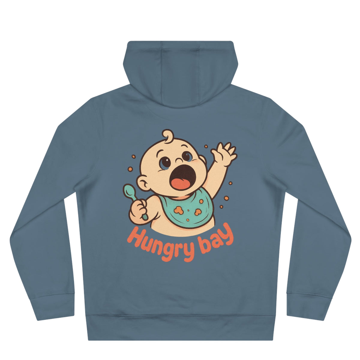 Cute Baby Feeding Hoodie Printify