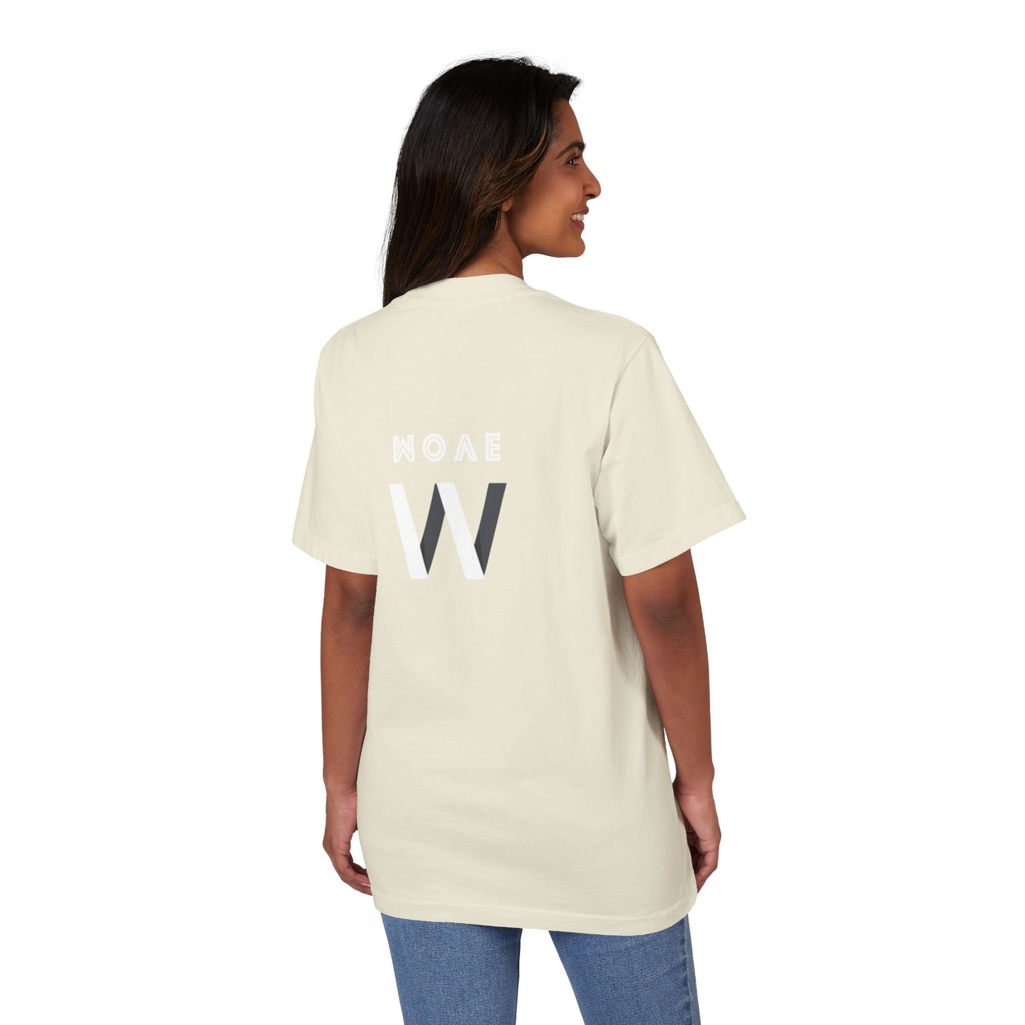 Drop-Shoulder T-Shirt Modern Move Design Printify