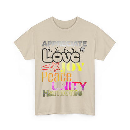 Appreciate Love  Cotton Tee