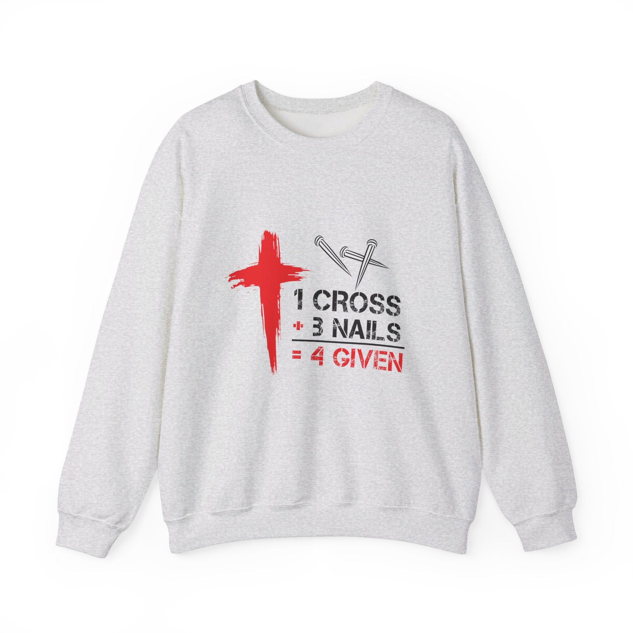 1 Croix 3 Ongles 4 Étant donné Sweat-shirt unisexe 