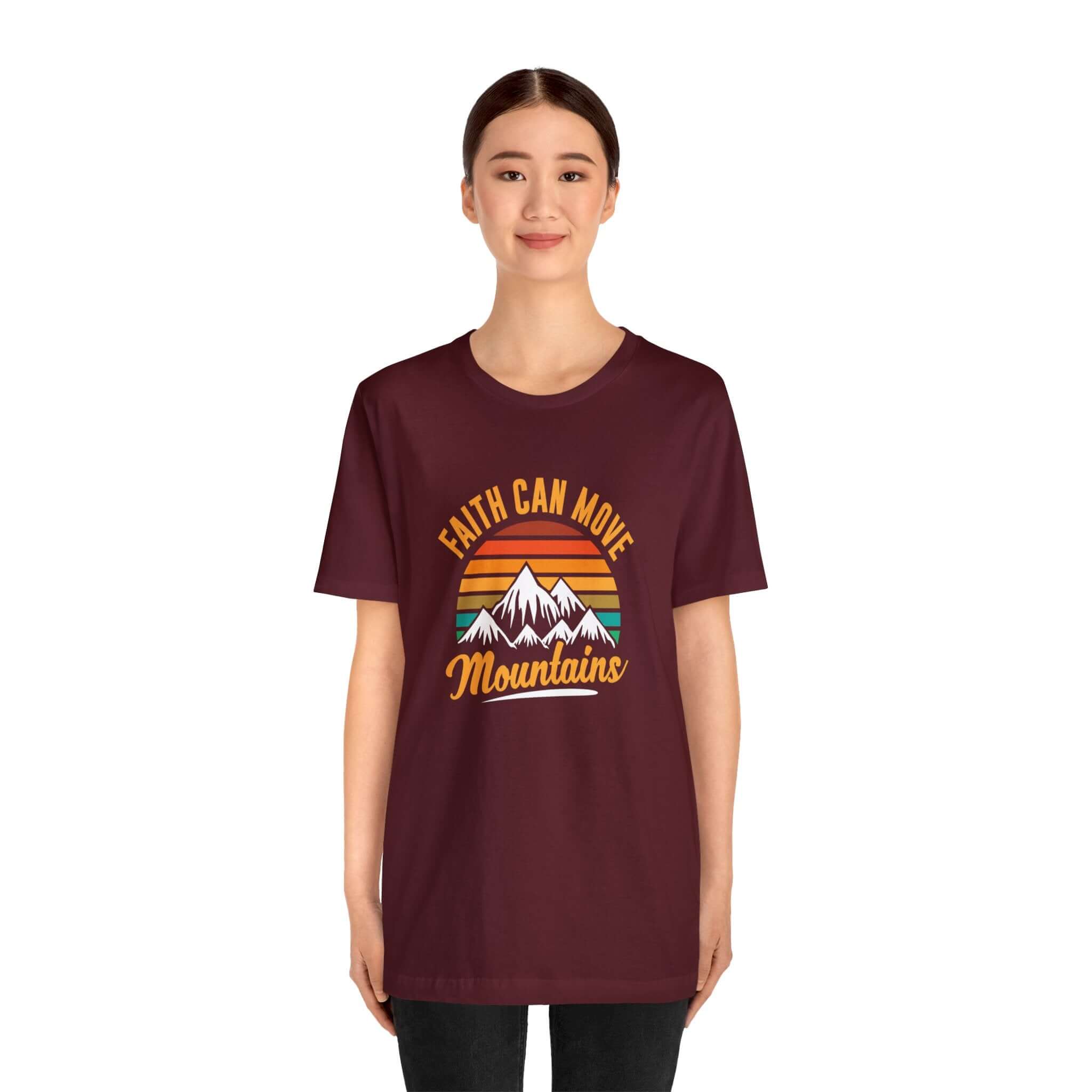 Faith Can Move Mountains Unisex Tee - RC’nSONS