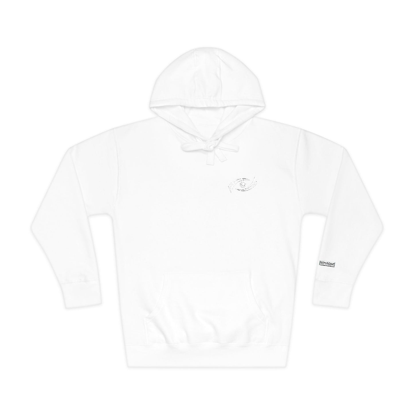 Cozy Unisex Fleece Hoodie with Artistic Design, Casual Wear, Gift for Him/Her, Fall Fashion, Everyday Comfort Printify