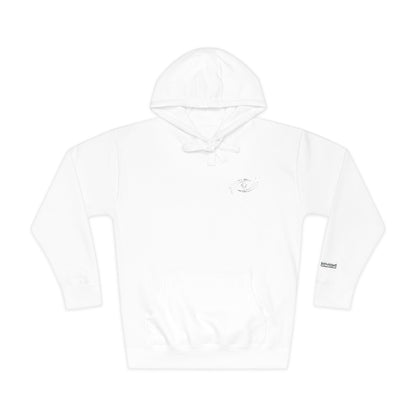 Cozy Unisex Fleece Hoodie with Artistic Design, Casual Wear, Gift for Him/Her, Fall Fashion, Everyday Comfort Printify