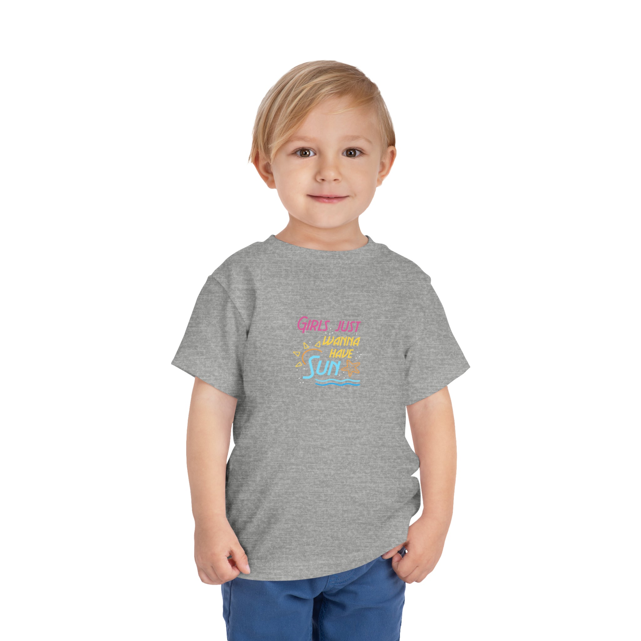 T-shirt pour tout-petits Les filles veulent juste avoir du soleil 