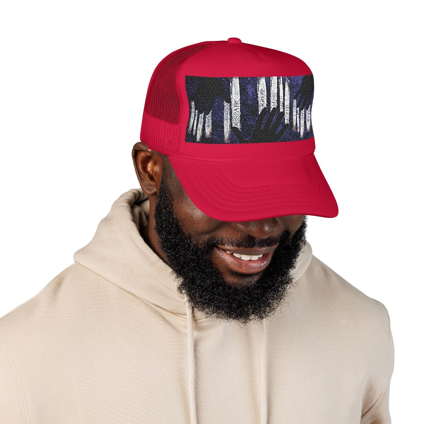 Embroidered Trucker Hat Printify