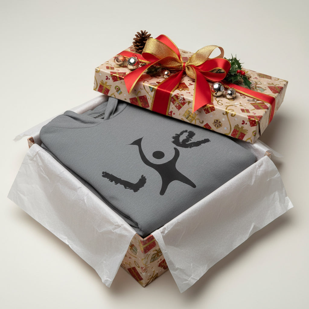 Unisex Love Graphic Hooded Long Sleeve Tee, Casual Hoodie, Gift for Him/Her, Everyday Wear, Outdoor Activities, Winter Layer Printify