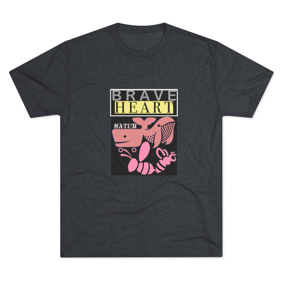 Brave Heart Tri-Blend Unisex T-Shirt