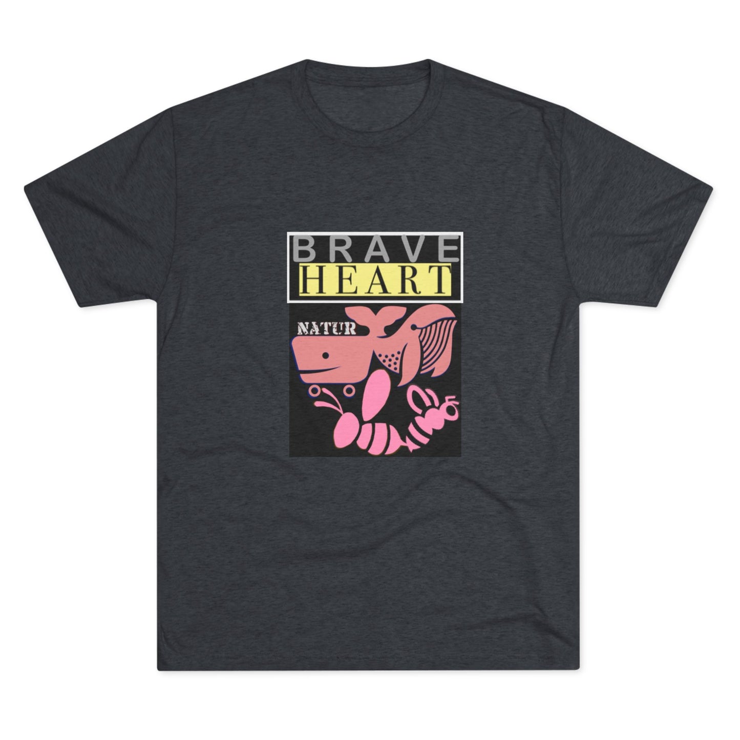 Brave Heart Tri-Blend Unisex T-Shirt