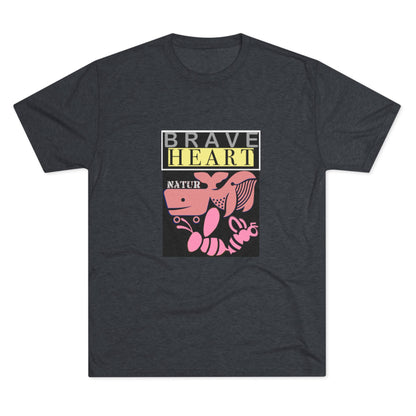Brave Heart Tri-Blend Unisex T-Shirt