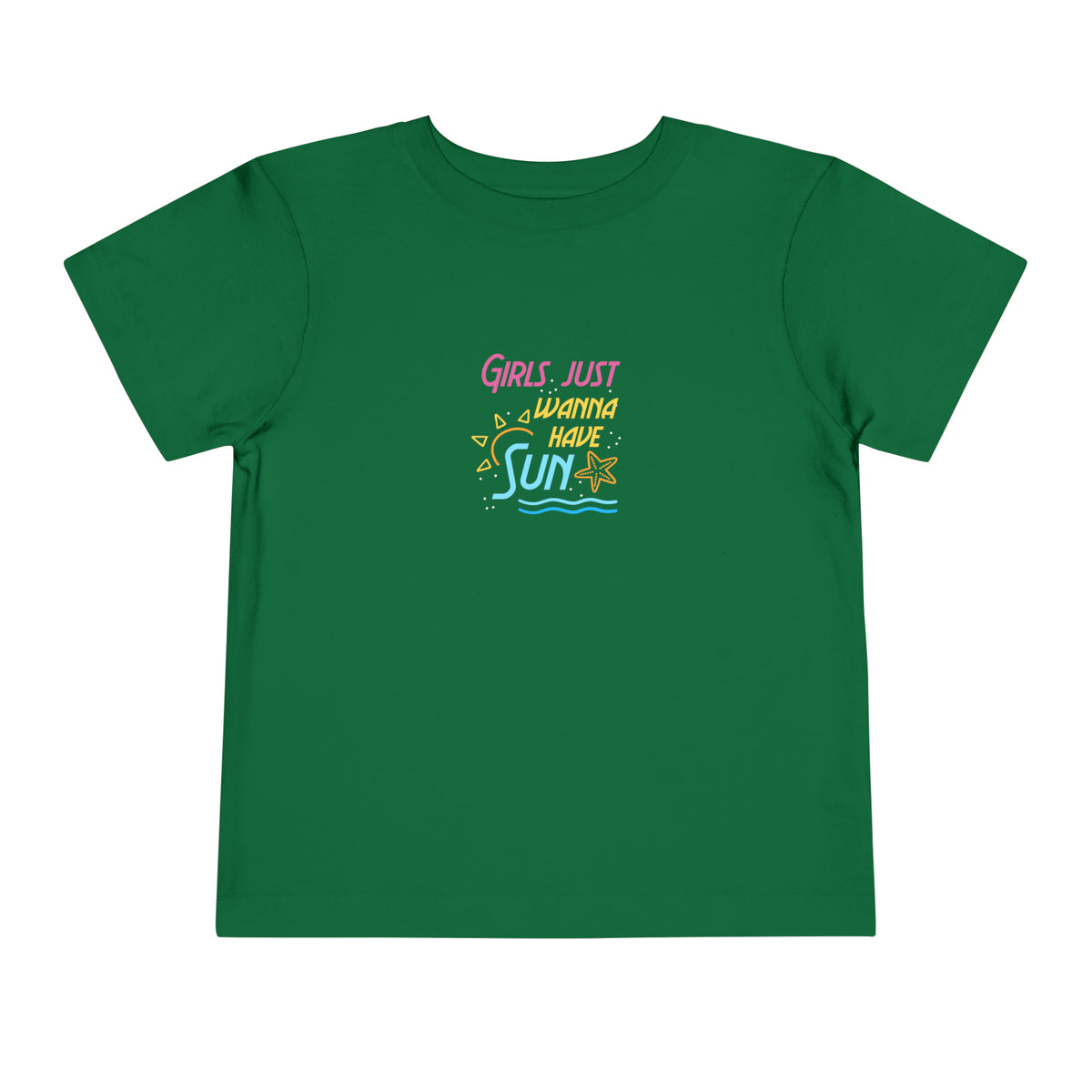 T-shirt pour tout-petits Les filles veulent juste avoir du soleil 