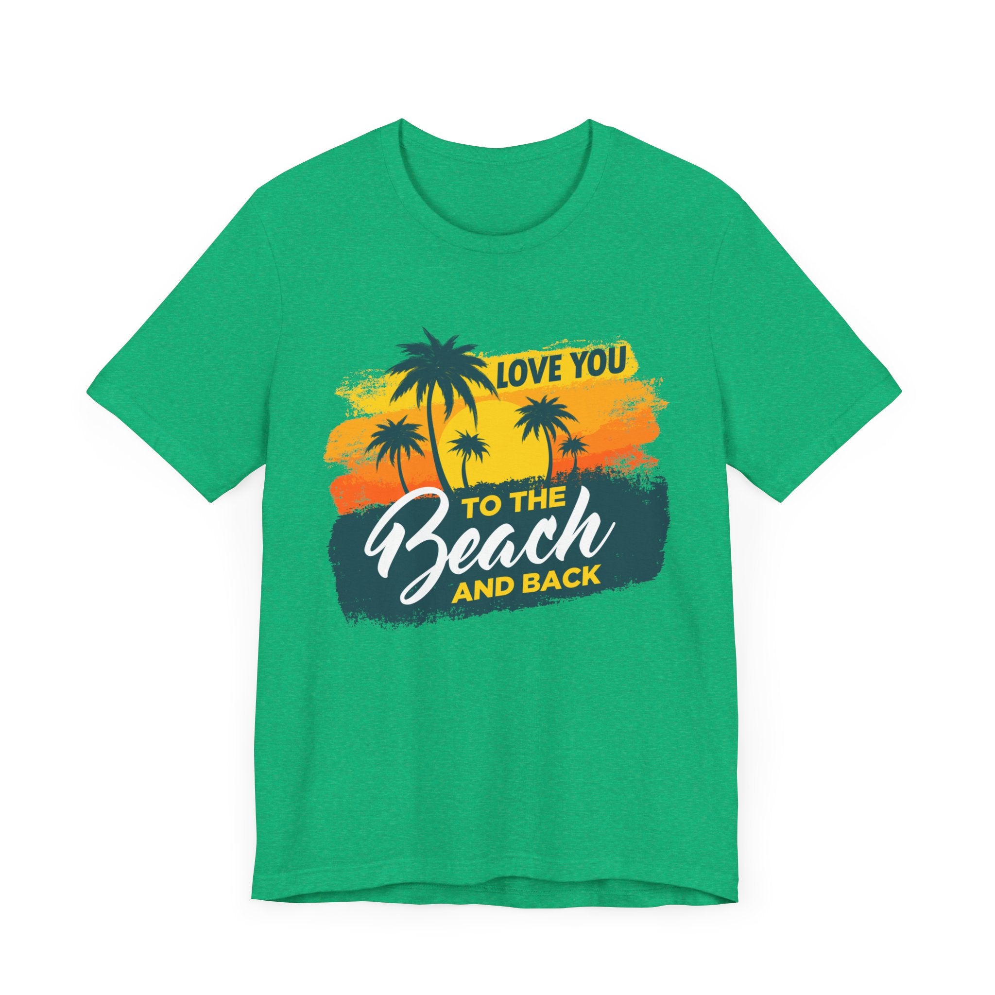 Je t’aime à la plage Tee unisexe 