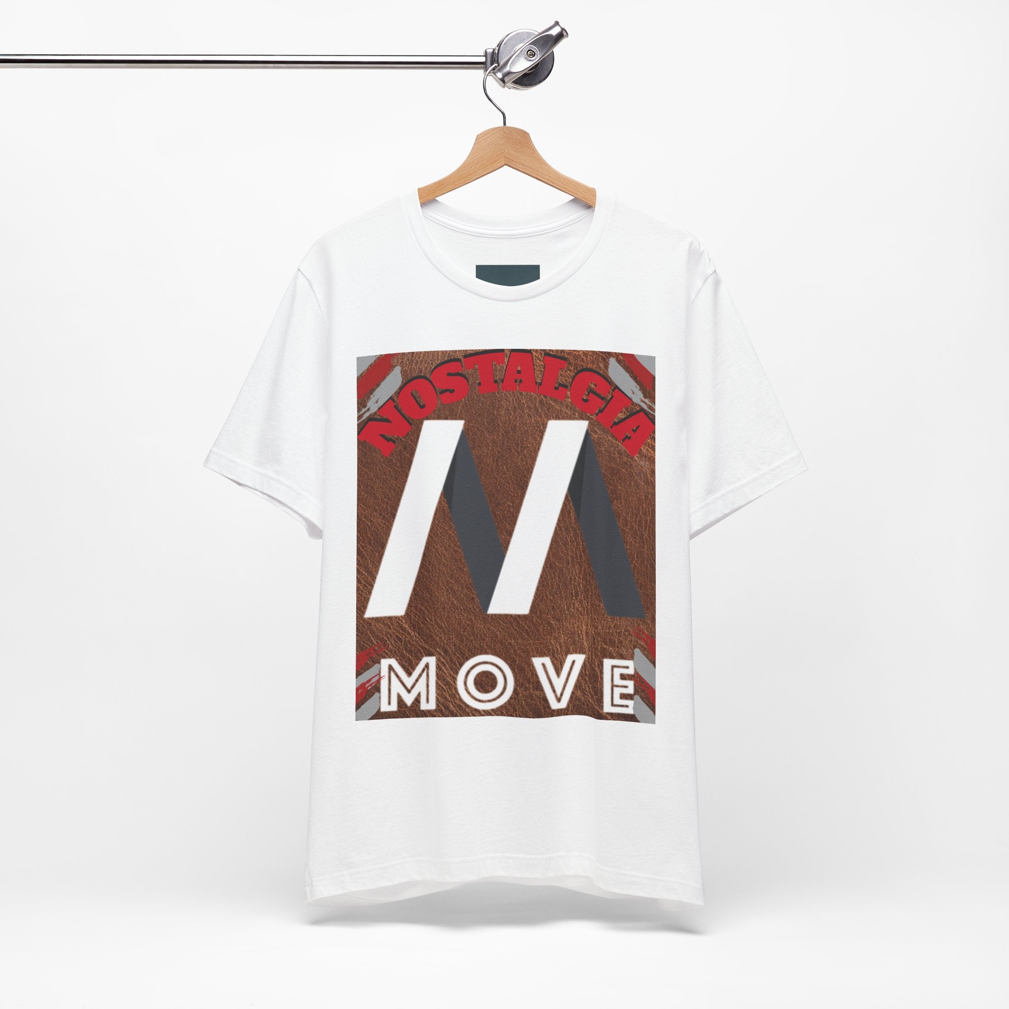 Nostalgic Movement Short Sleeve Tee, Vintage Graphic Tee, Unisex Casual T-Shirt, Gift for Retro Lovers, Summer Fashion
