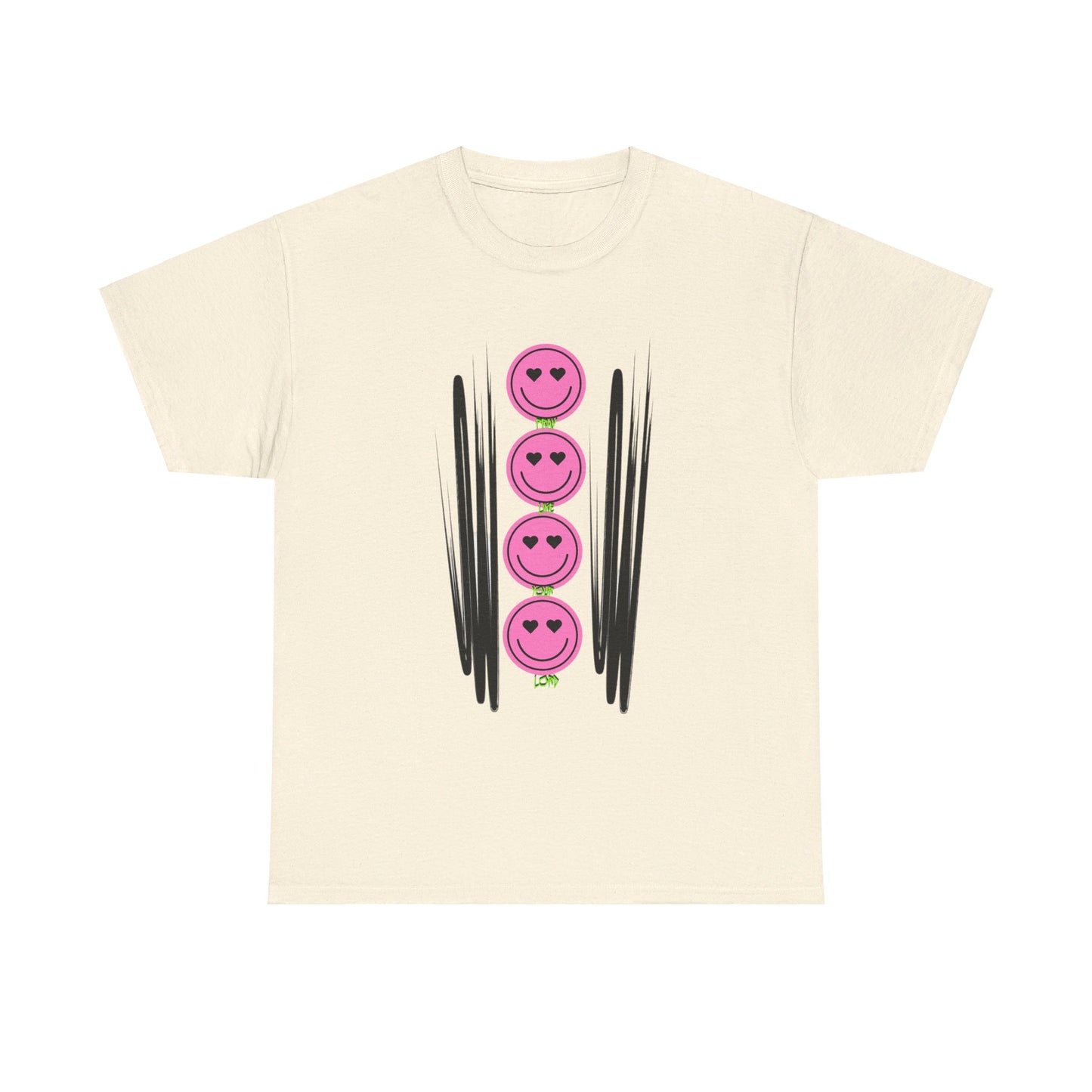 RCNSONS Unisex Heavy Cotton Smileys Tee