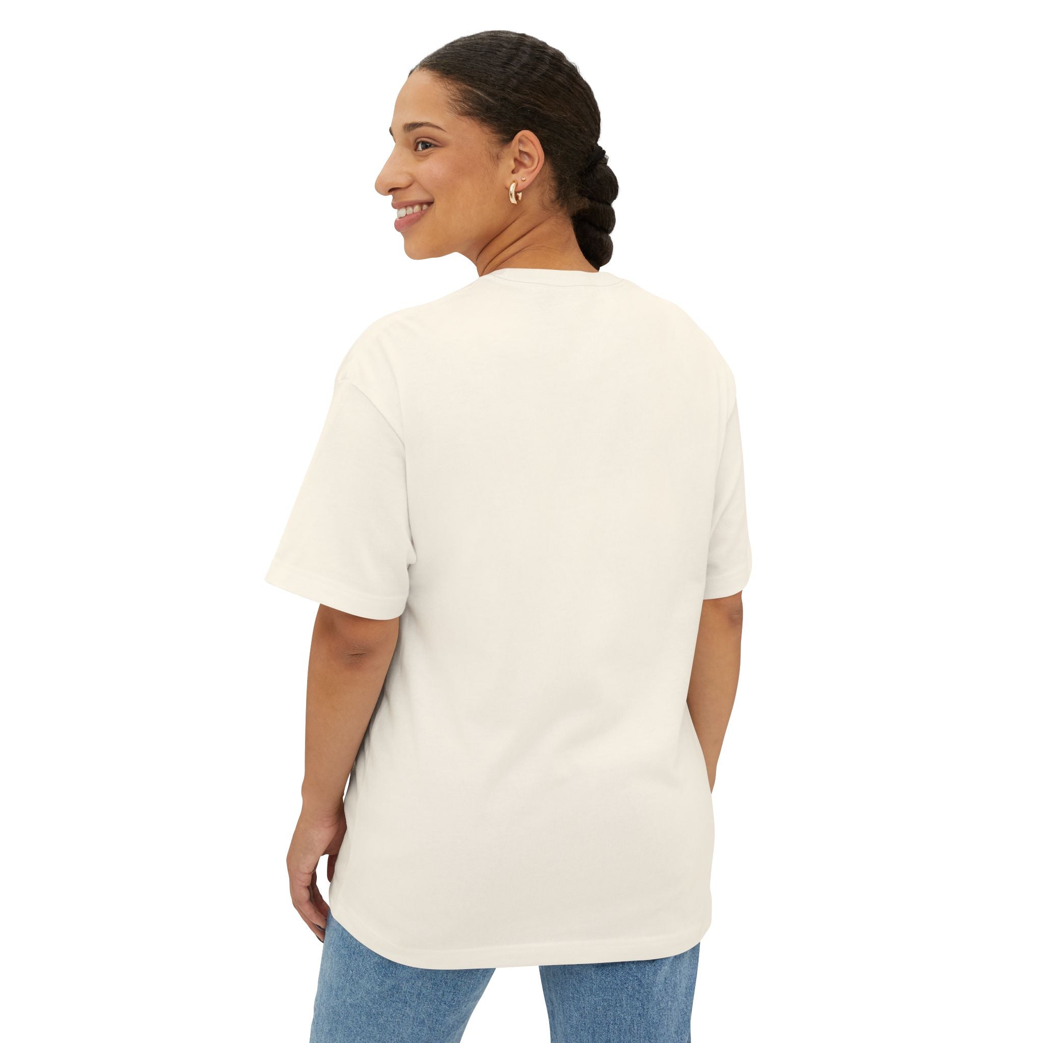 NYC Gold Foil Unisex Oversized Tee Printify