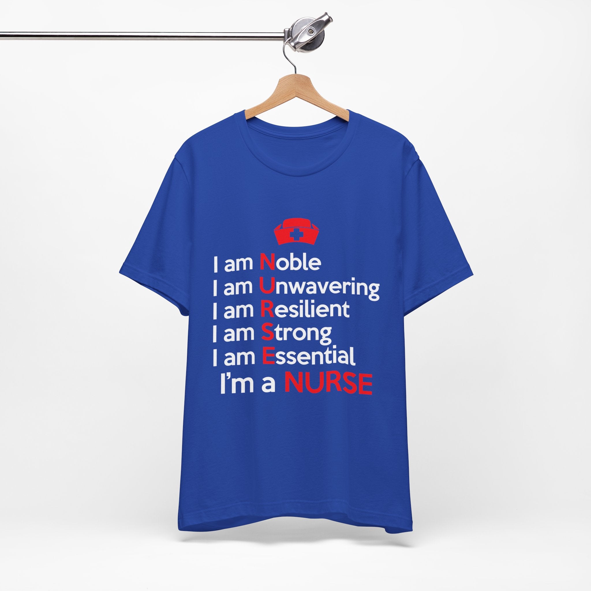 Je suis noble, je suis un tee-shirt unisexe inébranlable 