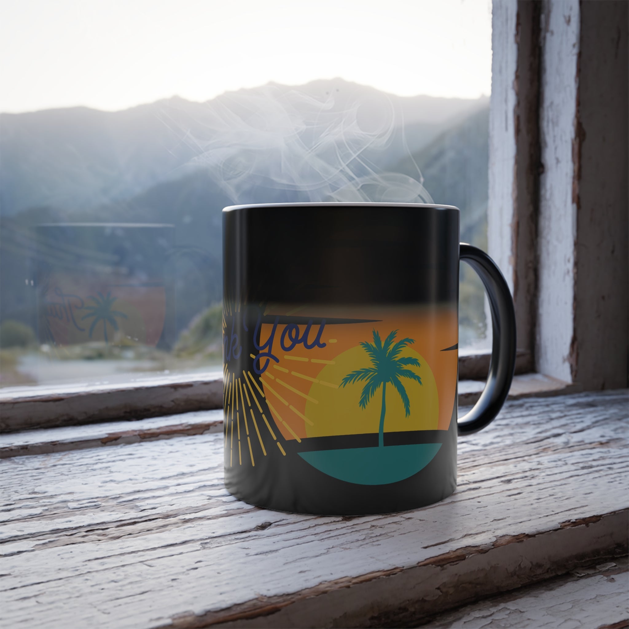 Color Morphing Thank You Mug - Perfect Gift for Appreciation and Gratitude