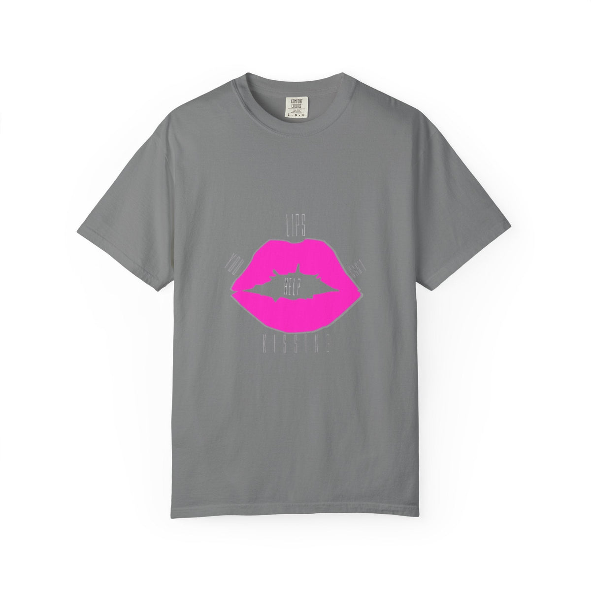 Kiss Mark Graphic Tee, Trendy Unisex T-shirt for Casual Wear, Perfect for Birthdays, Valentine’s Day, or Fun Gatherings, Statement Shirt Printify