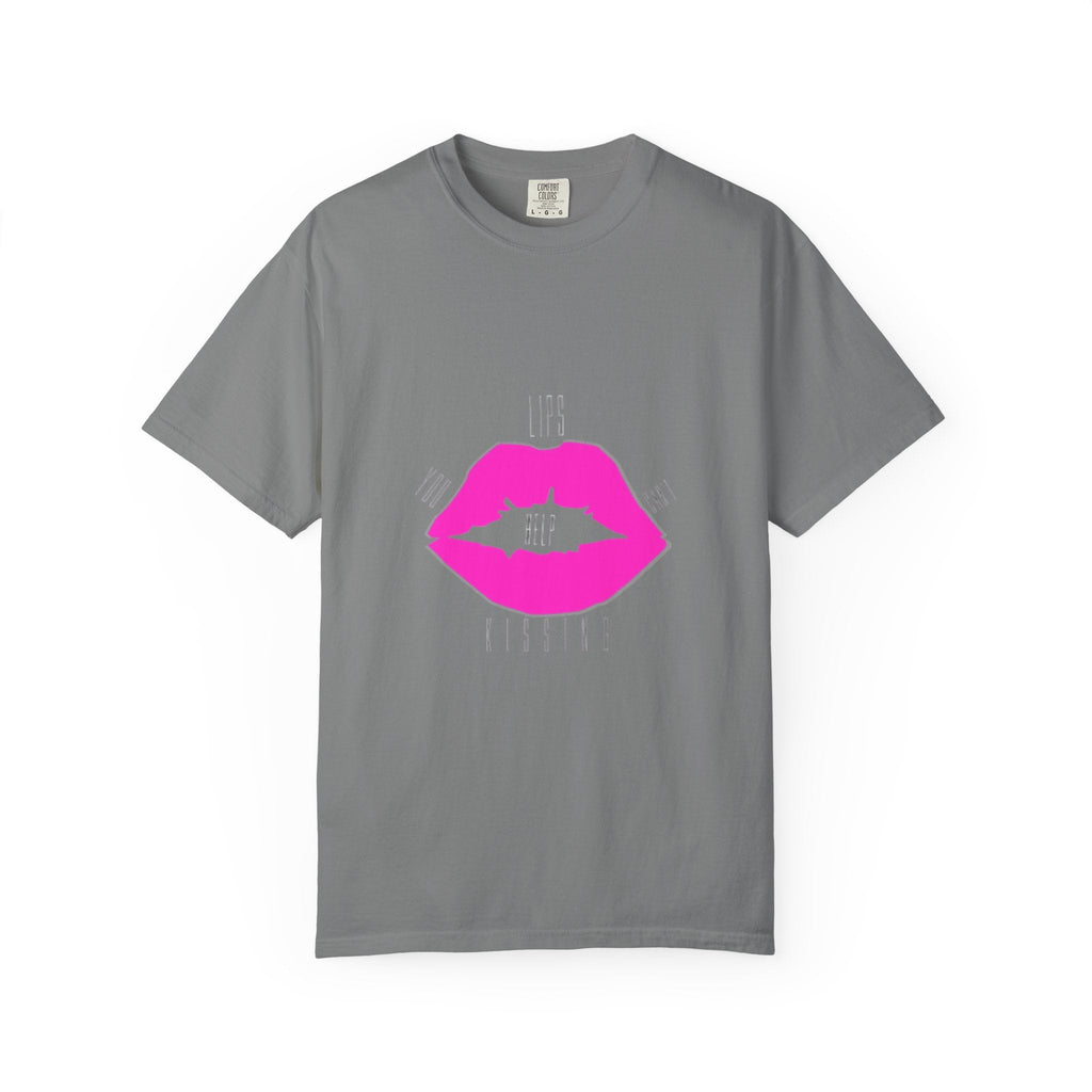 Kiss Mark Graphic Tee, Trendy Unisex T-shirt for Casual Wear, Perfect for Birthdays, Valentine’s Day, or Fun Gatherings, Statement Shirt Printify