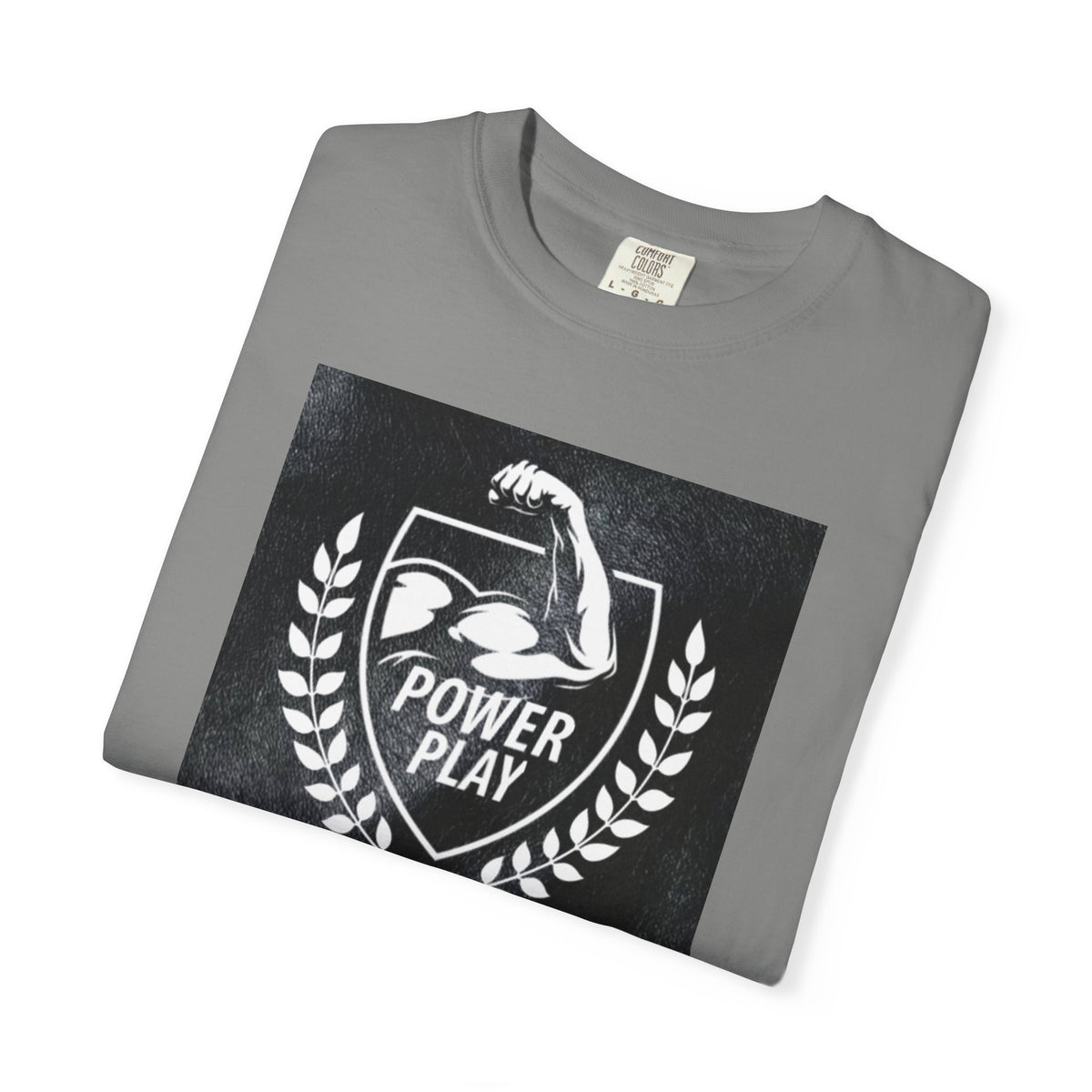 Power Play Unisex Garment-Dyed T-Shirt - Gym Motivation Apparel