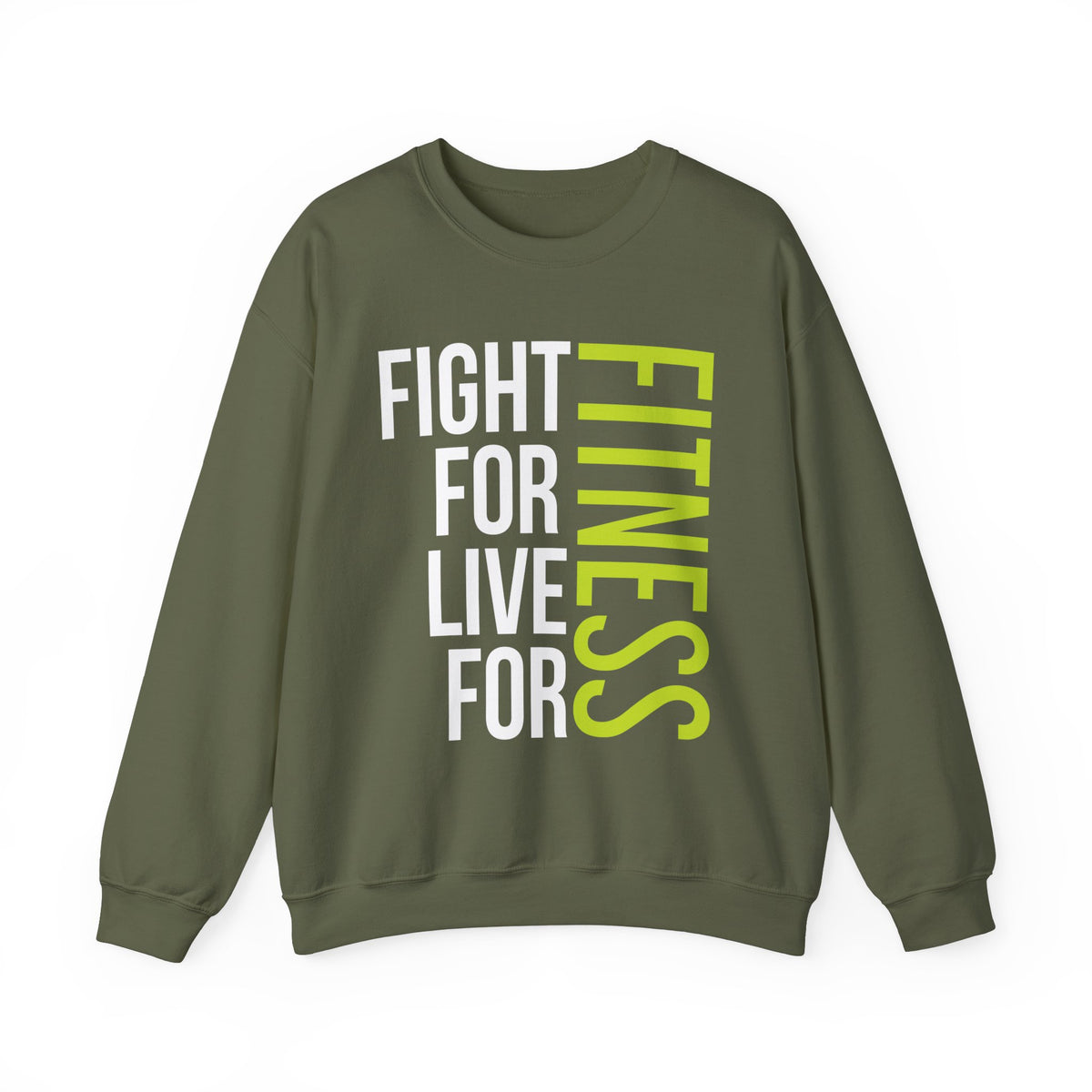 Fight For Live For Fitness Sweat-shirt unisexe 