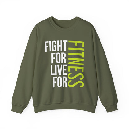Fight For Live For Fitness Sweat-shirt unisexe 