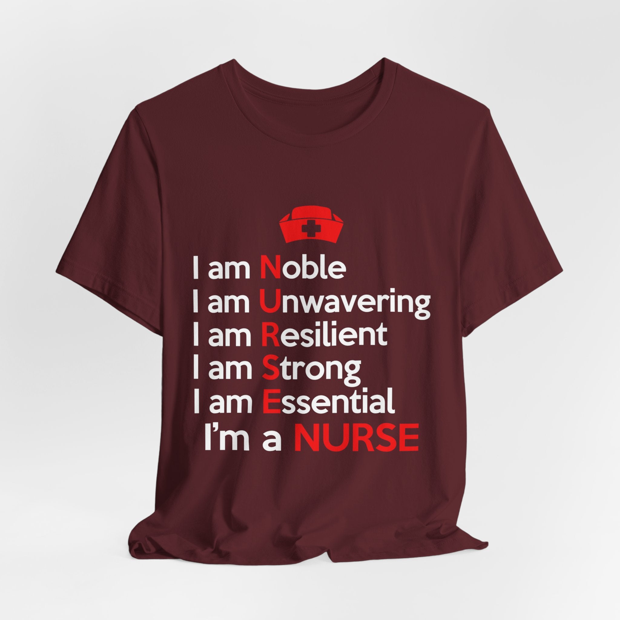 Je suis noble, je suis un tee-shirt unisexe inébranlable 