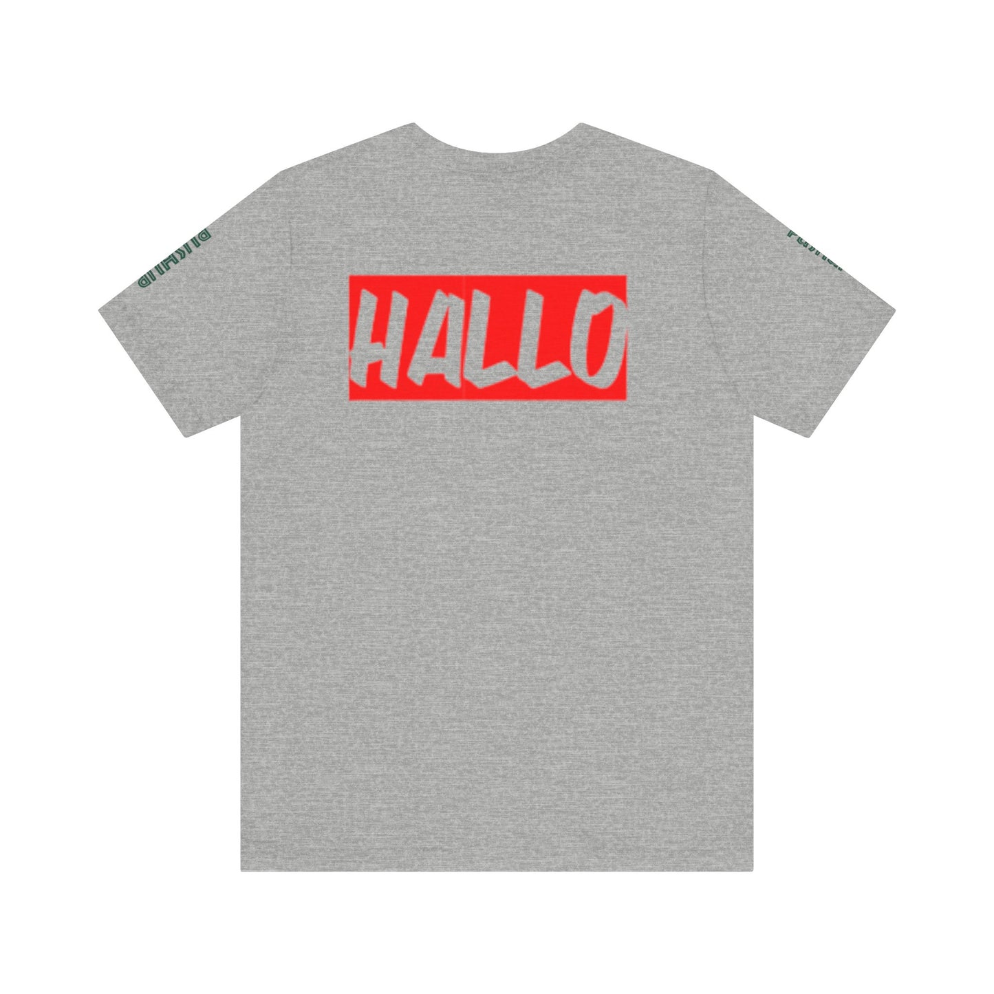 Funny Hallo Graphic Tee for Casual Vibes