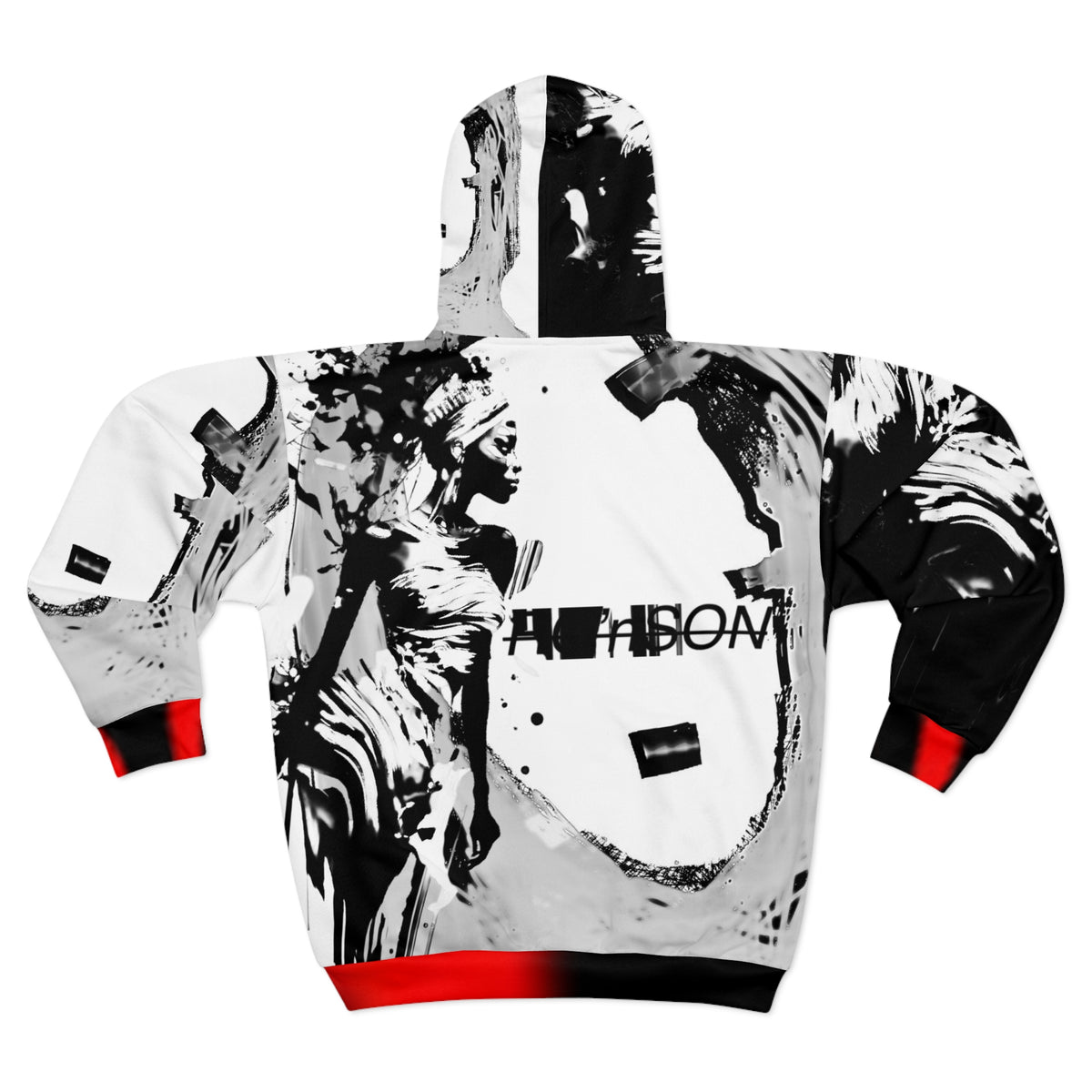 Woman Beauties Zip Hoodie